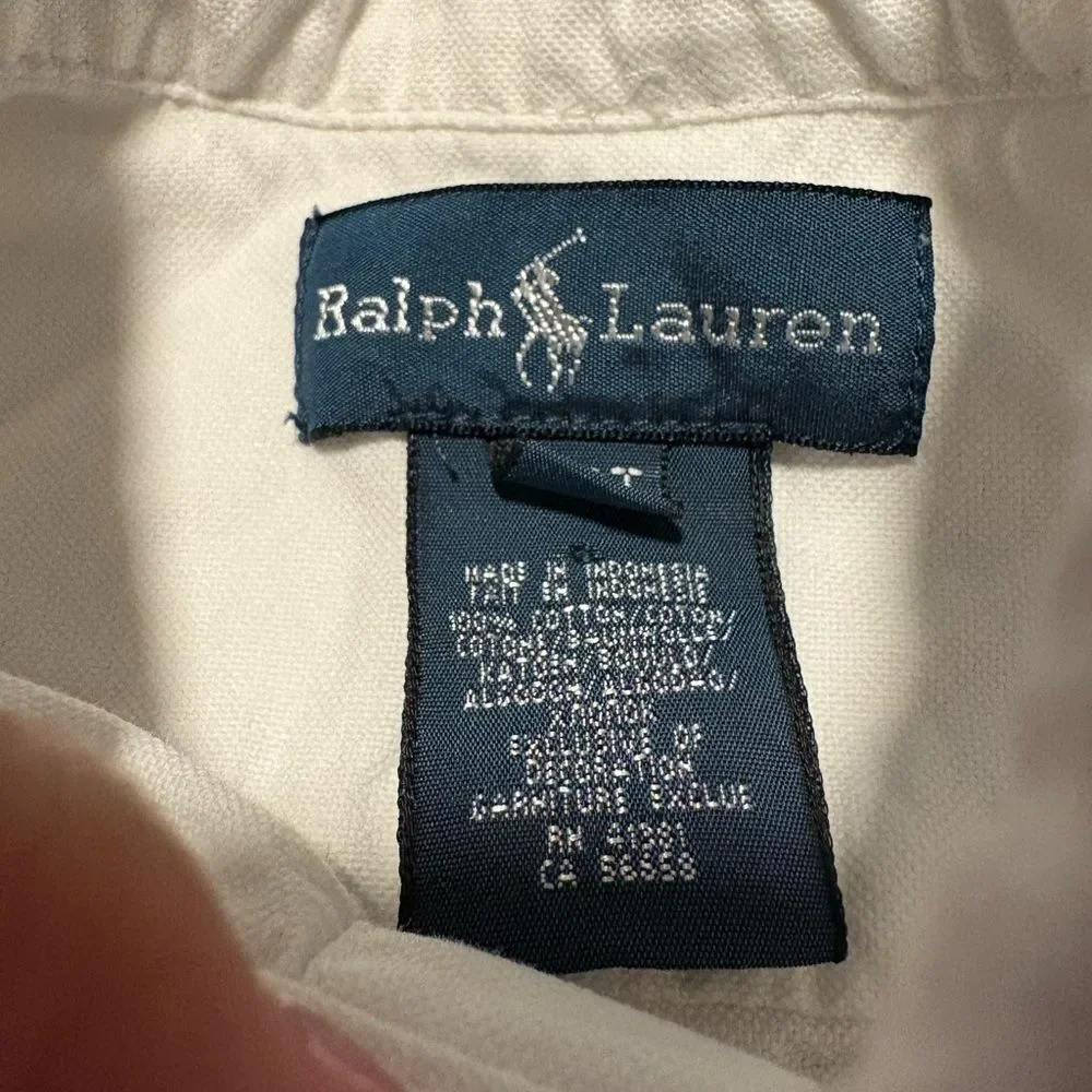 Big Pony Cotton Oxford Shirt Ralph Lauren Boys size 3